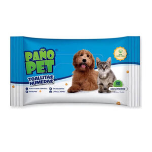 PAÑOPET TOALL HUMEDAS x30