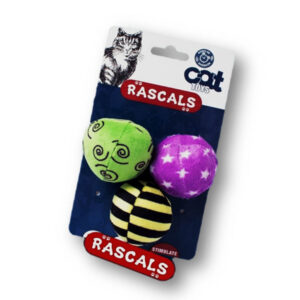 PACK 3 PELOTAS GATO HIERBA GAT
