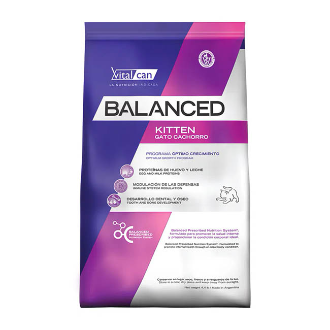 Vitalcan Balanced para Gato Cachorro Kitten