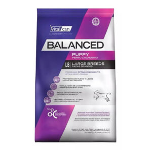 BALANCED PERRO CACHORRO RAZA GRANDE x3kg