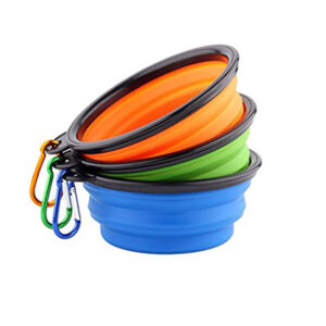 COMEDERO PLEGABLE NARANJA L