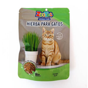 HIERBA GATERA SOBRE