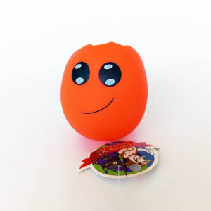 JUGUETE HUEVO CARITA NARANJA