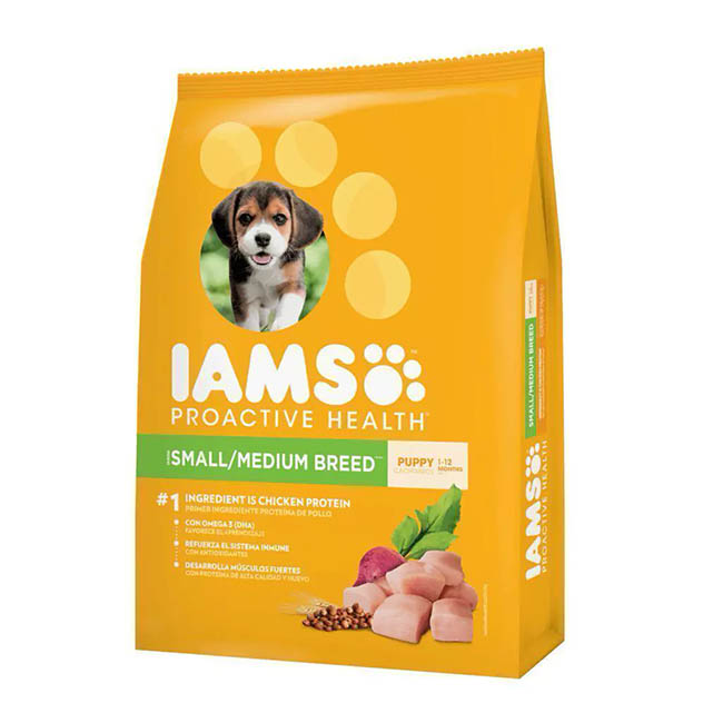IAMS PUPPY SMALL/MED X 15 KG