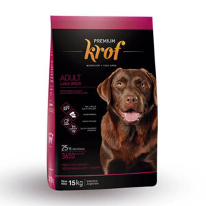 KROF PERRO ADULTO LARGE X 15KG