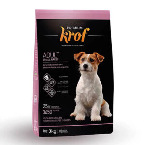 KROF PERRO ADULTO SMALL X 3 KG