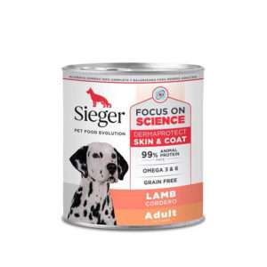 LATA SIEGER PERRO DER COR X 340GR