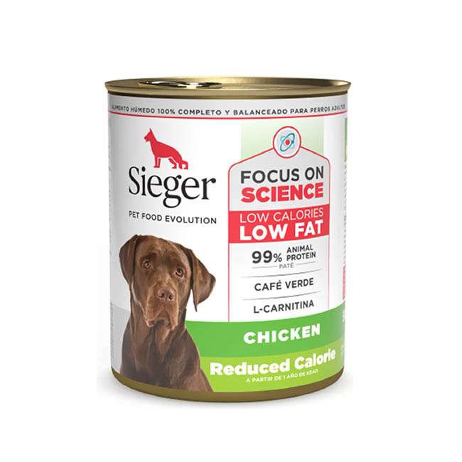LATA SIEGER PERRO RED CAL X 340GR
