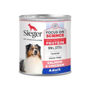 LATA SIEGER PERRO SALM/PO X 340GR