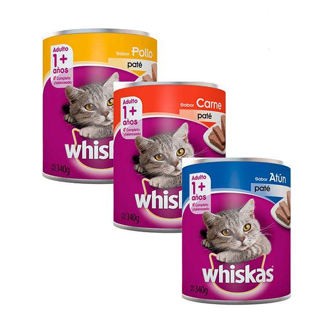 WHISKAS LATAS X 340GRS POLLO - Imagen 2