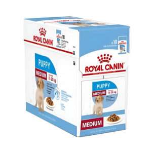 POUCH MEDIUM PUPPY 10 U X 140gr