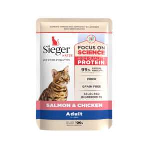 POUCH SIEGER CAT AD X100G