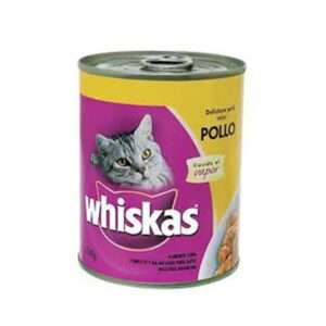 WHISKAS LATAS X 340GRS POLLO